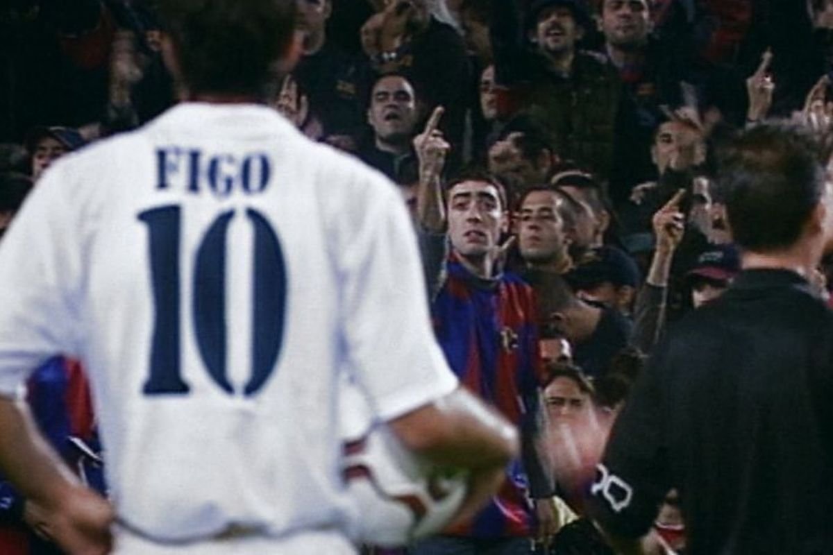 Luis Figo İlk El Clasico Maçında